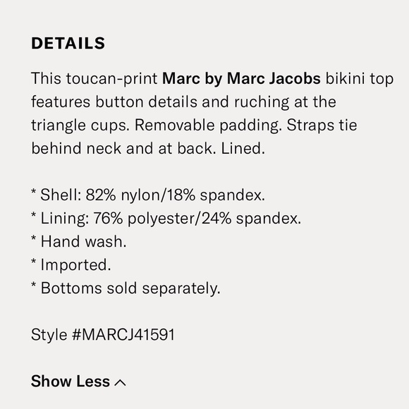 ☀️Marc Jacobs bikini top - Picture 8 of 8